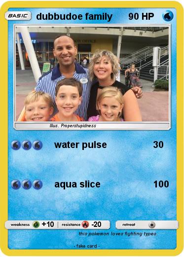 Pokemon dubbudoe family