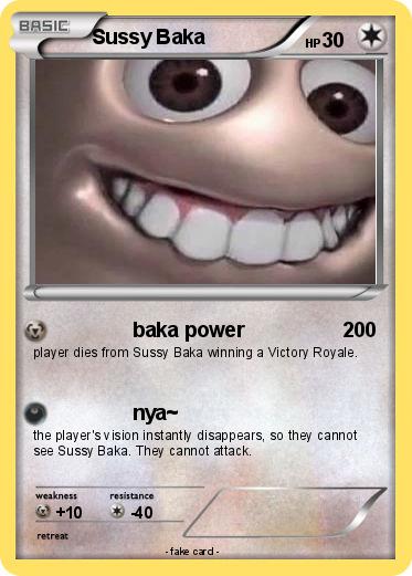 Pokemon Sussy Baka