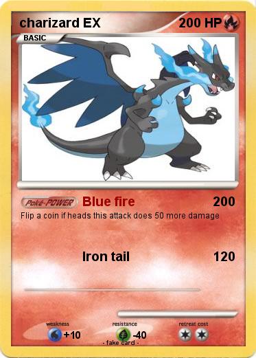 Pokemon charizard EX