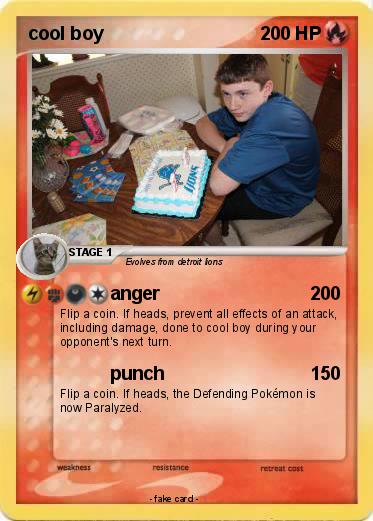Pokemon cool boy