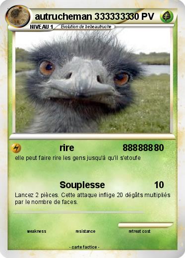 Pokemon autrucheman 3333333