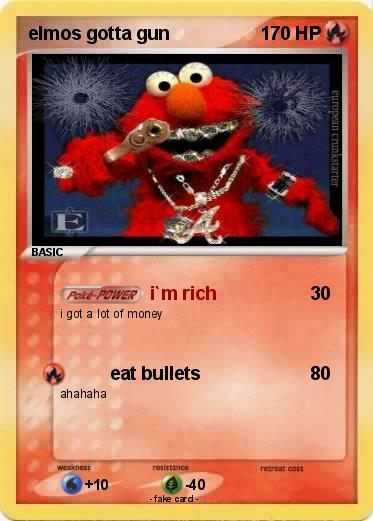 Pokemon elmos gotta gun