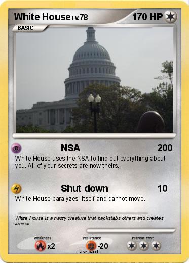 Pokemon White House