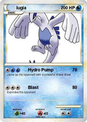 Pokemon lugia