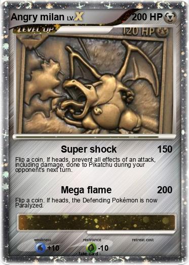 Pokemon Angry milan