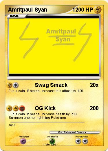 Pokemon Amritpaul Syan                 1