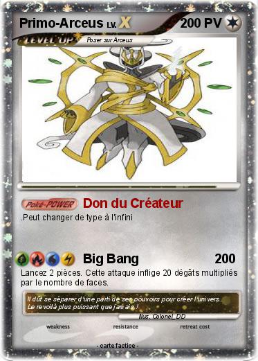 Pokemon Primo-Arceus