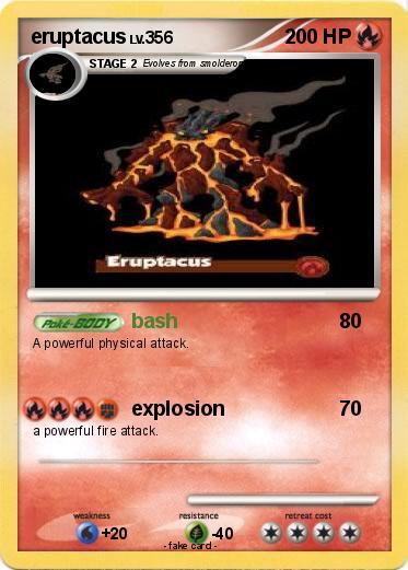 Pokemon eruptacus