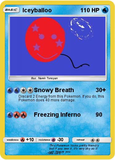 Pokemon Iceyballoo