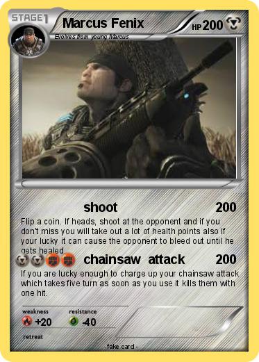 Pokemon Marcus Fenix