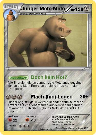 Pokemon Junger Moto Moto
