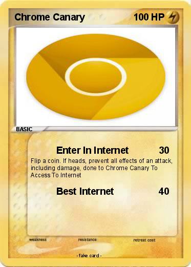 Pokemon Chrome Canary