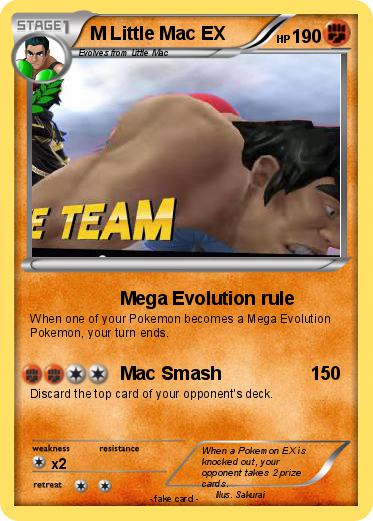 Pokemon M Little Mac EX