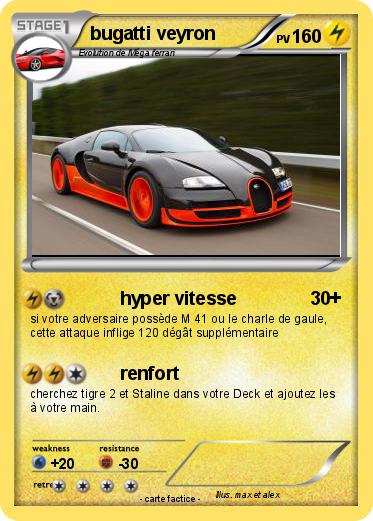 Pokemon bugatti veyron