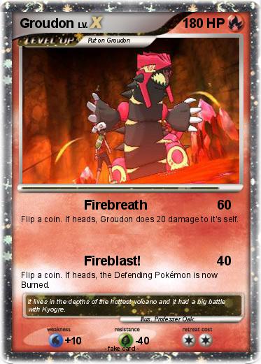 Pokemon Groudon