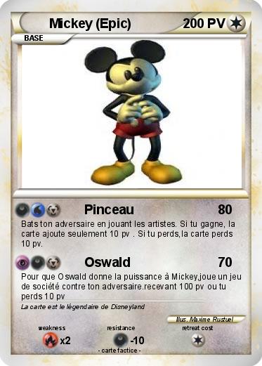 Pokemon Mickey (Epic)
