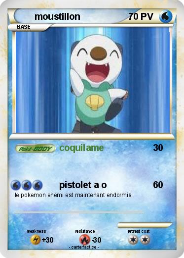 Pokemon moustillon