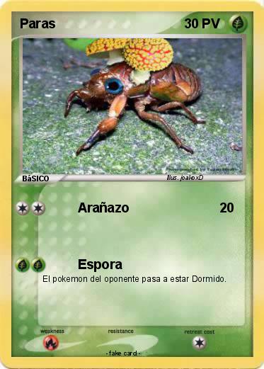 Pokemon Paras