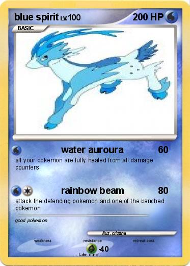 Pokemon blue spirit