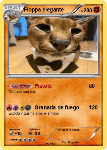 Pokemon Floppa elegante