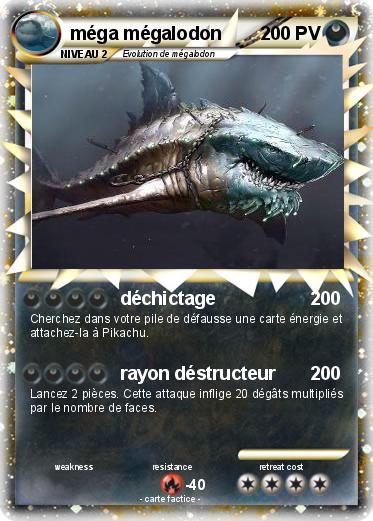 Pokemon méga mégalodon
