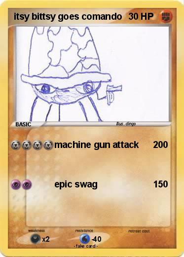 Pokemon itsy bittsy goes comando