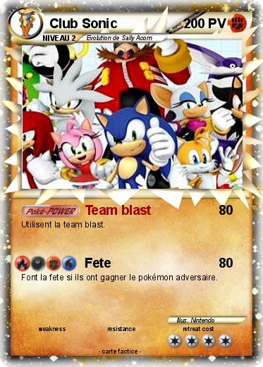 Pokemon Club Sonic