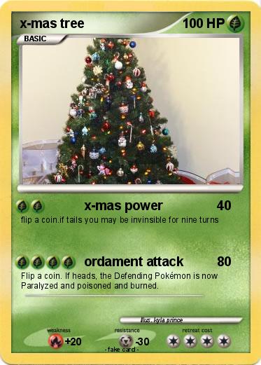 Pokemon x-mas tree
