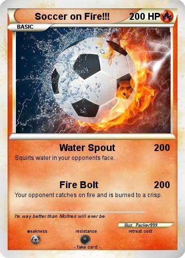 Pokemon Soccer on Fire!!!