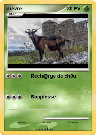 Pokemon chèvre