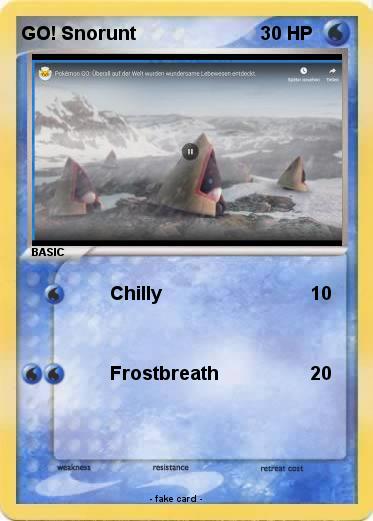 Pokemon GO! Snorunt