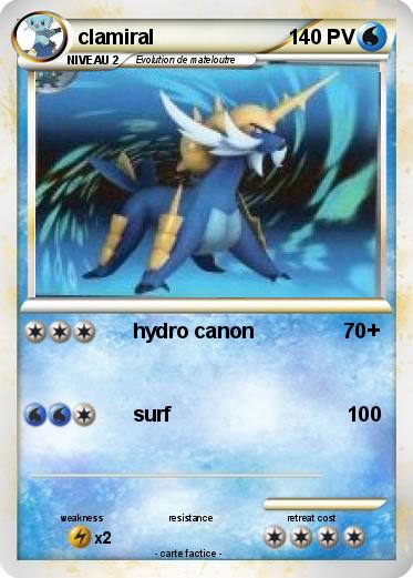 Pokemon clamiral
