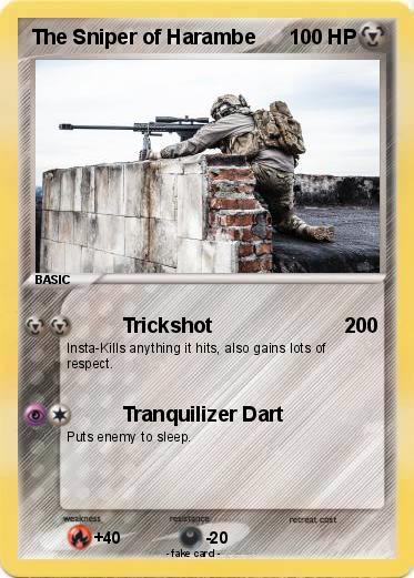 Pokemon The Sniper of Harambe