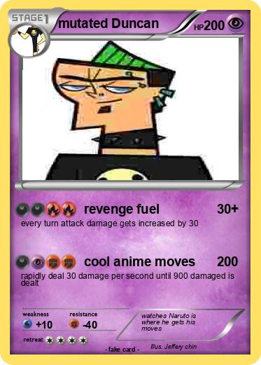 Pokemon mutated Duncan