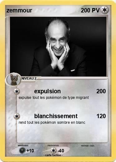 Pokemon zemmour