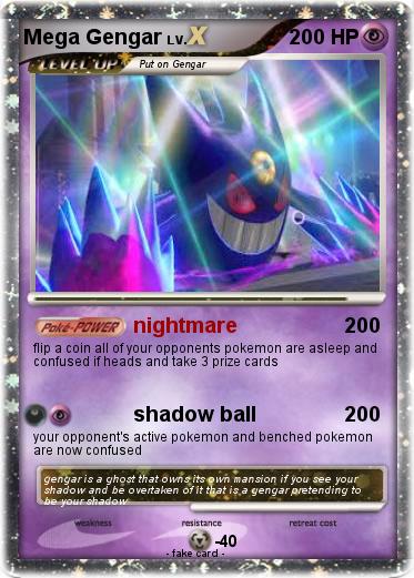 Pokemon Mega Gengar