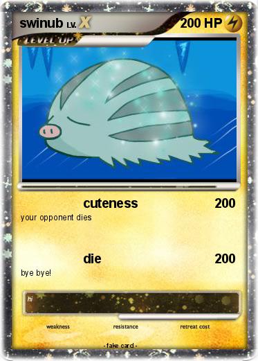Pokemon swinub