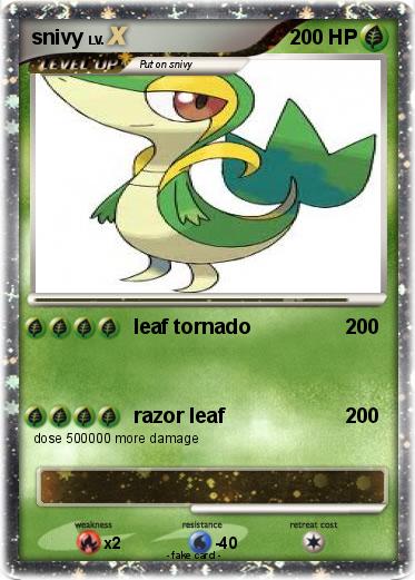 Pokemon snivy