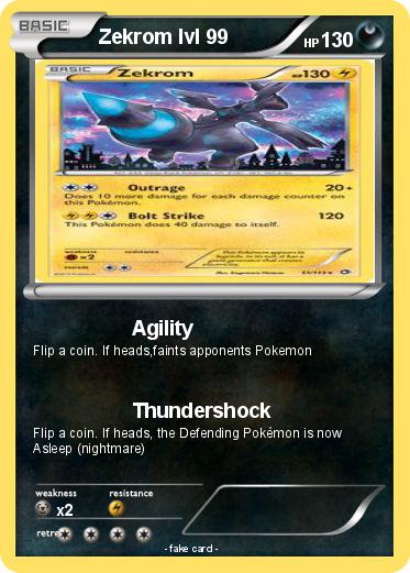 Pokemon Zekrom lvl 99