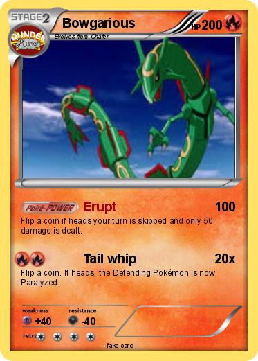 Pokemon Bowgarious