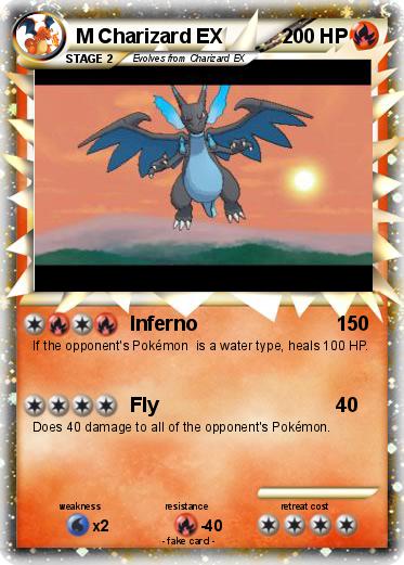 Pokemon M Charizard EX