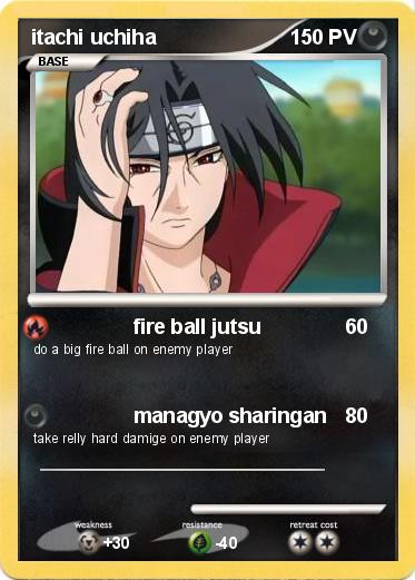 Pokemon itachi uchiha