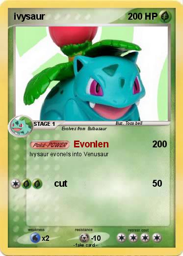Pokemon ivysaur