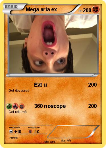Pokemon Mega aria ex