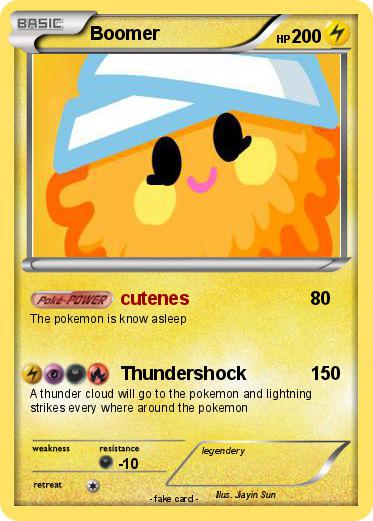 Pokemon Boomer