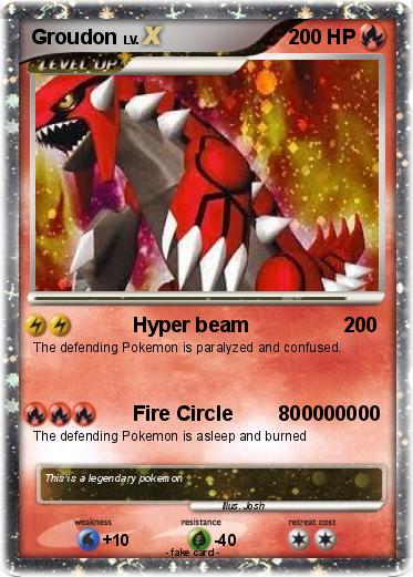 Pokemon Groudon