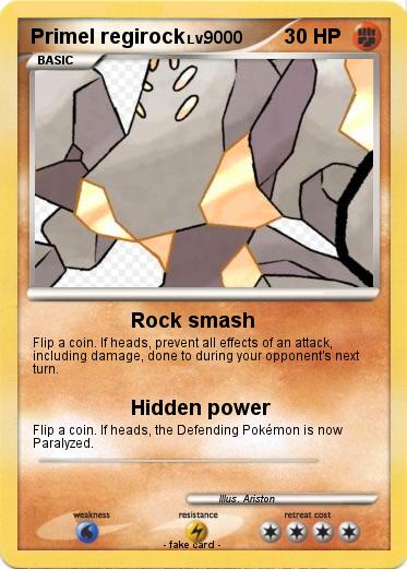 Pokemon Primel regirock