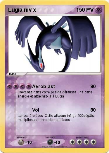 Pokemon Lugia niv x