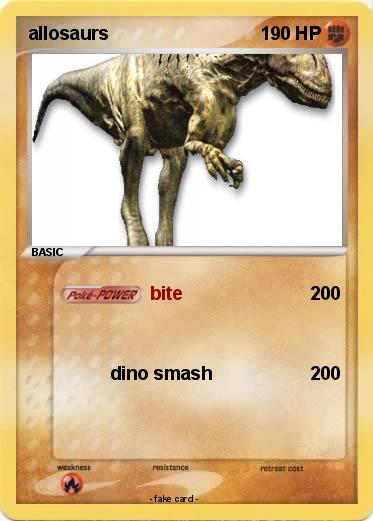 Pokemon allosaurs