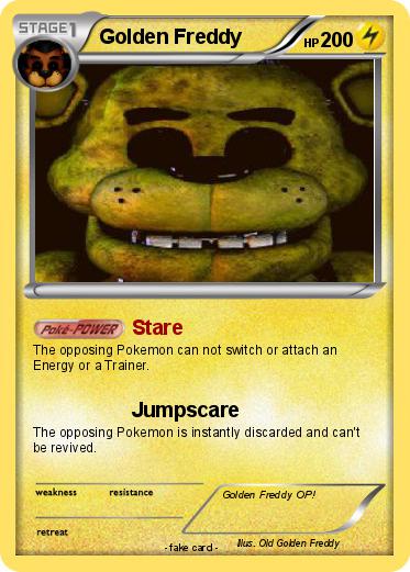 Pokemon Golden Freddy